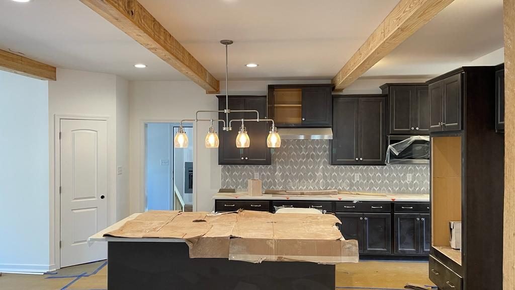 Kitchen remodeling in progress