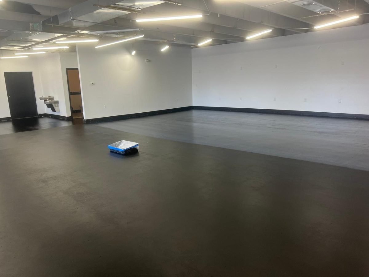 Finished commercial space